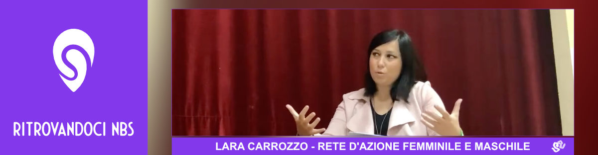 lara carrozzo rete azione femminile maschile lecce ott 2020